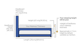 SMARTBED | Pullout Bedframe 3in1 with Mattress | 166